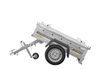 Charger l'image dans la galerie, Remorque simple essieu 750 kg PTAC 150x106 Garden Trailer 150 KIPP avec capot aluminium
